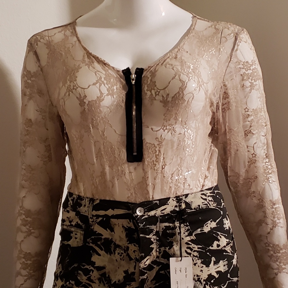 Plus size Lace Onesies